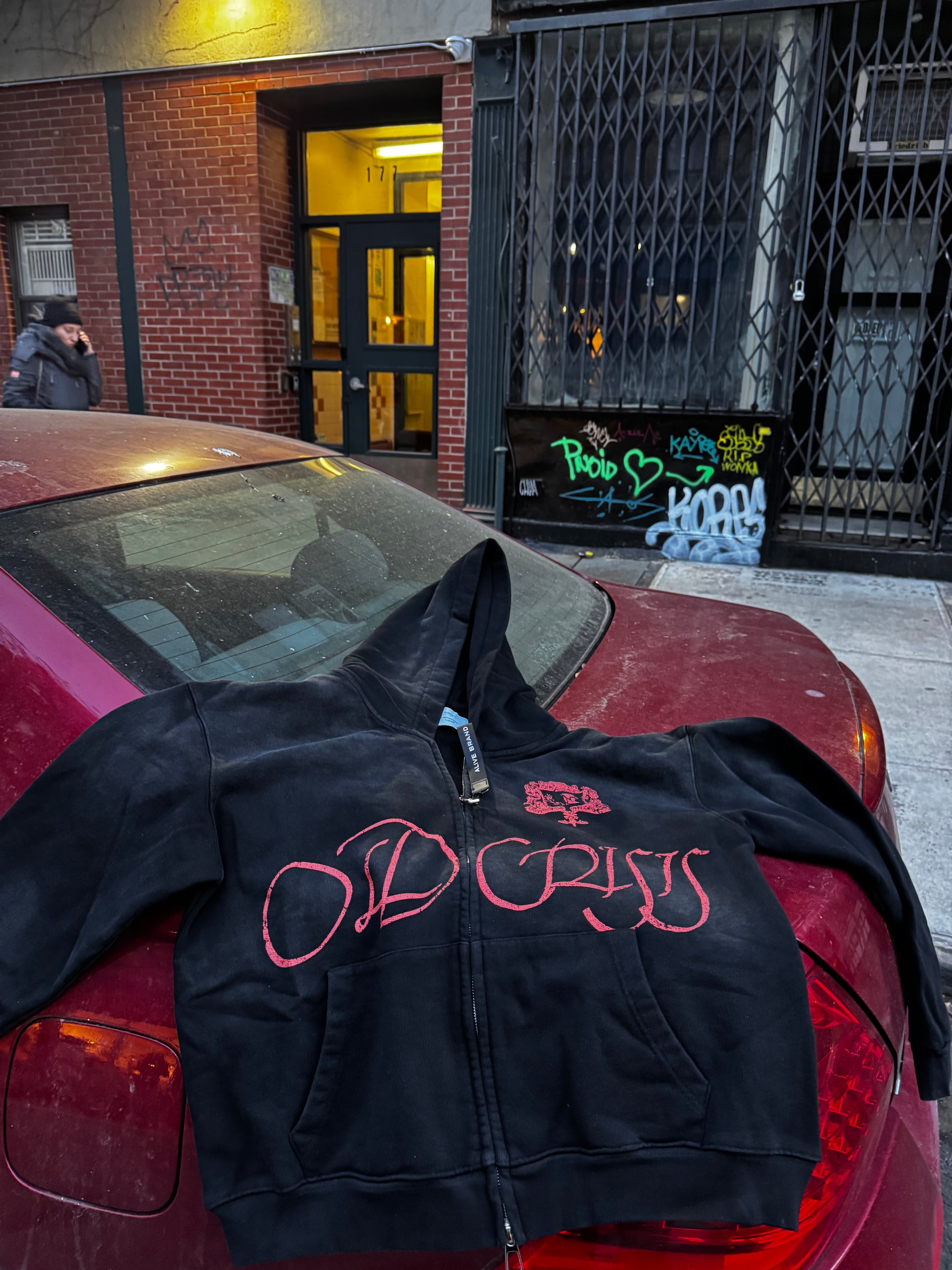 Old Crisis "Coat of Arms Zip up