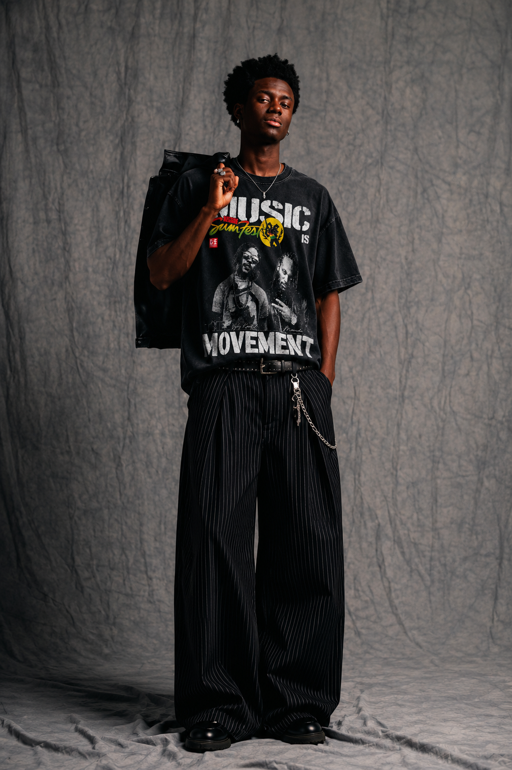 WHO RUNS JA reggae music collaboration by X OLDCRISIS at REGGAE Sumfest representing authentic Jamaican reggae